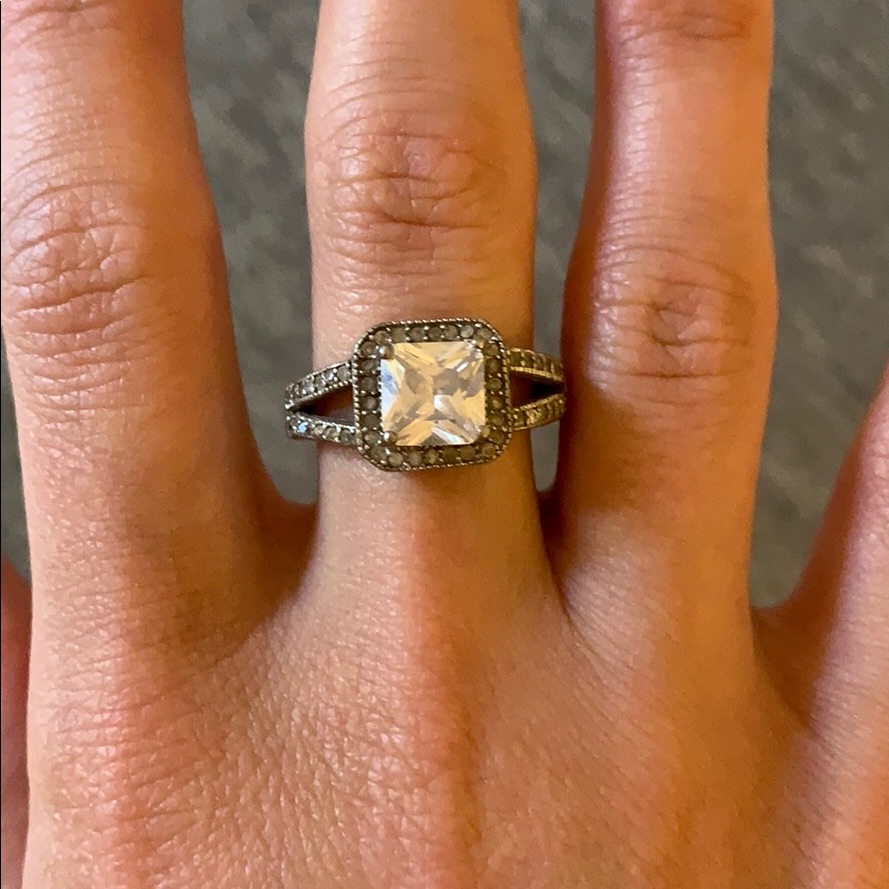 Silver Accent Ring